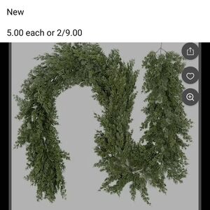 Evergreen Cedar Garland - Decor Greenery